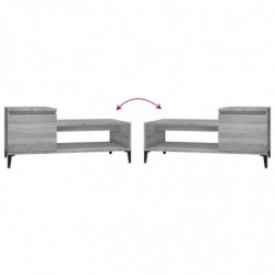 Couchtisch Grau Sonoma 100x50x45 cm Holzwerkstoff