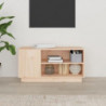 TV-Schrank 80x35x40,5 cm Massivholz Kiefer