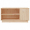 TV-Schrank 80x35x40,5 cm Massivholz Kiefer