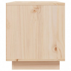 TV-Schrank 80x35x40,5 cm Massivholz Kiefer