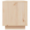 TV-Schrank 80x35x40,5 cm Massivholz Kiefer