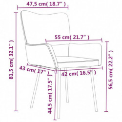 Esszimmerstühle 2 Stk. Creme Samt