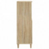 Highboard Sonoma-Eiche 60x36x110 cm Holzwerkstoff