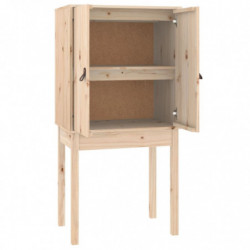 Highboard 60x40x120 cm Massivholz Kiefer