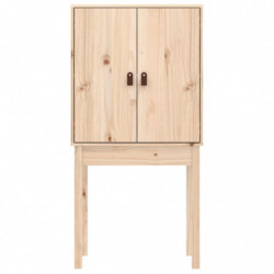 Highboard 60x40x120 cm Massivholz Kiefer