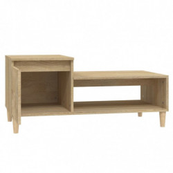 Couchtisch Sonoma-Eiche 100x50x45 cm Holzwerkstoff