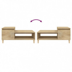 Couchtisch Sonoma-Eiche 100x50x45 cm Holzwerkstoff