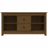 TV-Schrank Honigbraun 103x36,5x52 cm Massivholz Kiefer