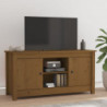 TV-Schrank Honigbraun 103x36,5x52 cm Massivholz Kiefer