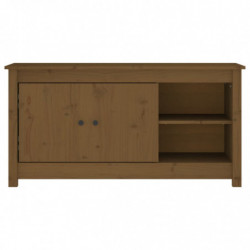 TV-Schrank Honigbraun 103x36,5x52 cm Massivholz Kiefer