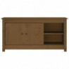 TV-Schrank Honigbraun 103x36,5x52 cm Massivholz Kiefer