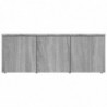 TV-Schrank Grau Sonoma 80x34x30 cm Holzwerkstoff