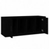 TV-Schrank Schwarz 100x35x40 cm Holzwerkstoff