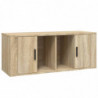 TV-Schrank Sonoma-Eiche 100x35x40 cm Holzwerkstoff