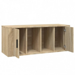 TV-Schrank Sonoma-Eiche 100x35x40 cm Holzwerkstoff