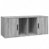 TV-Schrank Grau Sonoma 100x35x40 cm Holzwerkstoff