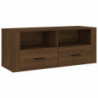 TV-Schrank Braun Eichen-Optik 100x35x40 cm Holzwerkstoff