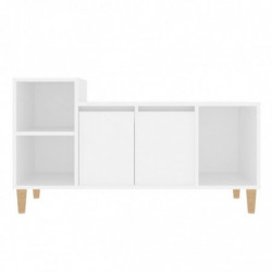 TV-Schrank Weiß 100x35x55 cm Holzwerkstoff