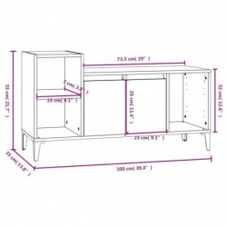 TV-Schrank Sonoma-Eiche 100x35x55 cm Holzwerkstoff