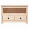 TV-Schrank 79x35x52 cm Massivholz Kiefer