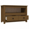 TV-Schrank Honigbraun 79x35x52 cm Massivholz Kiefer