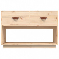 TV-Schrank 90x40x60 cm Massivholz Kiefer