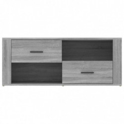 TV-Schrank Grau Sonoma 100x35x40 cm Holzwerkstoff