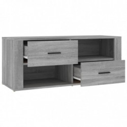 TV-Schrank Grau Sonoma 100x35x40 cm Holzwerkstoff