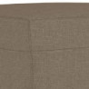 Sitzbank Taupe 70x35x41 cm Stoff