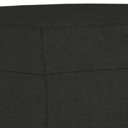 Sitzbank Schwarz 100x35x41 cm Stoff