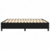 Boxspringbett Schwarz 180x200 cm Stoff