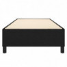 Boxspringbett Schwarz 90x190 cm Stoff