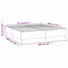 Boxspringbett Dunkelgrau 160x200 cm Stoff