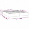 Boxspringbett Hellgrau 180x200 cm Stoff