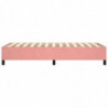 Boxspringbett Rosa 80x200 cm Samt