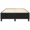 Boxspringbett Schwarz 120x200 cm Samt