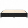 Boxspringbett Schwarz 180x200 cm Samt