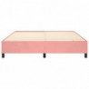 Boxspringbett Rosa 180x200 cm Samt