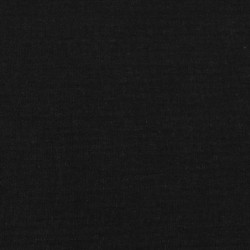 Bettgestell mit Kopfteil Schwarz 180x200 cm Stoff