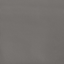 Bettgestell mit Kopfteil Grau 140x190 cm Kunstleder