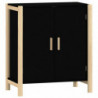 Sideboard Schwarz 62x38x70 cm Holzwerkstoff