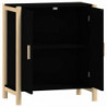 Sideboard Schwarz 62x38x70 cm Holzwerkstoff