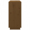 Sideboard Honigbraun 111x34x75 cm Massivholz Kiefer