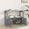 Sideboard Grau Sonoma 80x30x60 cm Holzwerkstoff