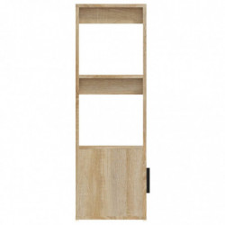 Sideboard Sonoma-Eiche 80x30x90 cm Holzwerkstoff