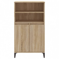 Highboard Sonoma-Eiche 60x36x110 cm Holzwerkstoff