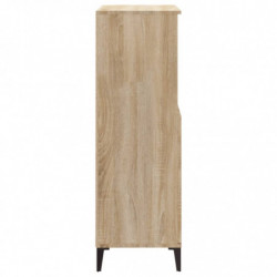 Highboard Sonoma-Eiche 60x36x110 cm Holzwerkstoff