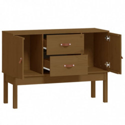 Sideboard Honigbraun 110x40x78 cm Massivholz Kiefer