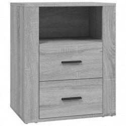 Nachttisch Grau Sonoma 50x36x60 cm Holzwerkstoff