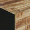 Couchtisch 80x50x40 cm Massivholz Mango & Holzwerkstoff